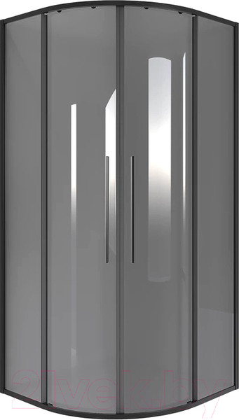 Изображение товара Душевой уголок Niagara NG-2825-34BLACK 80x80x195 (черный матовый/тонированное стекло)