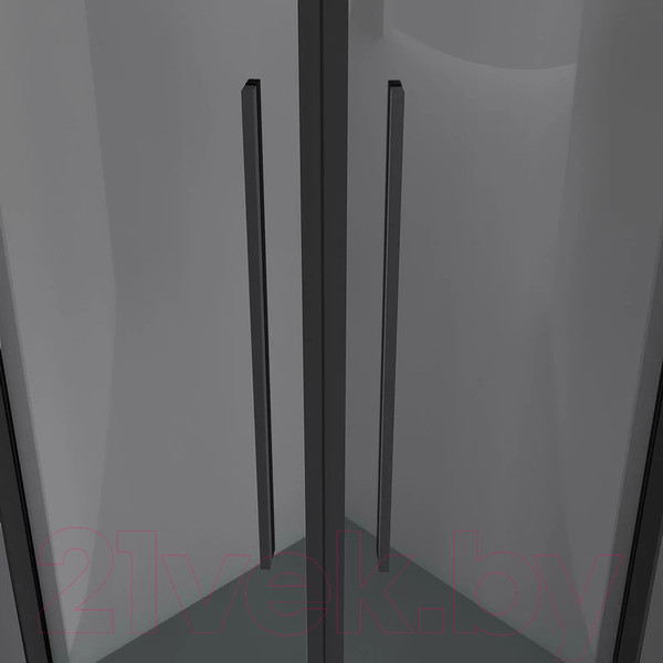 Изображение товара Душевой уголок Niagara NG-2825-34BLACK 80x80x195 (черный матовый/тонированное стекло)