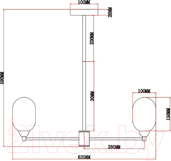 Изображение товара Люстра Moderli Gracy / V10846-4P