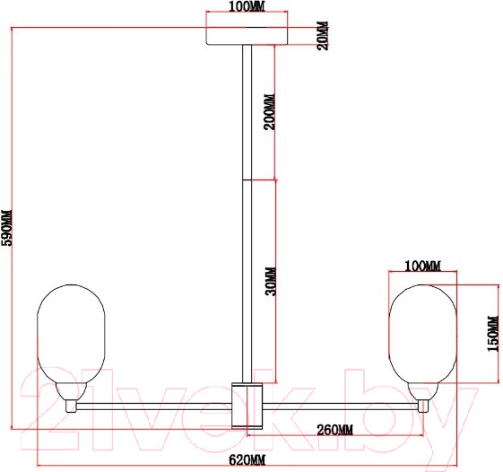 Изображение товара Люстра Moderli Gracy / V10849-4P