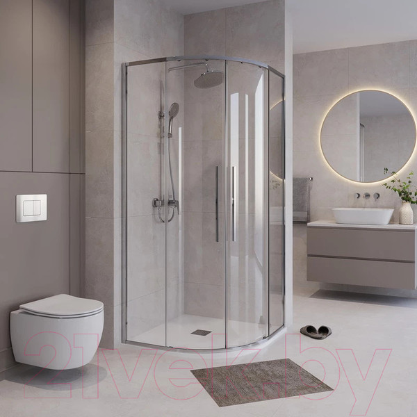 Изображение товара Душевой уголок Niagara NG-6626-34 90x90x195 (хром/прозрачное стекло)