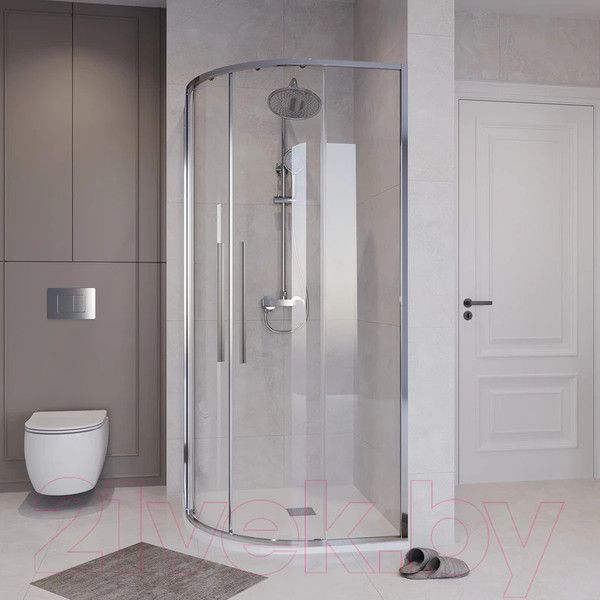 Изображение товара Душевой уголок Niagara NG-6626-34 90x90x195 (хром/прозрачное стекло)