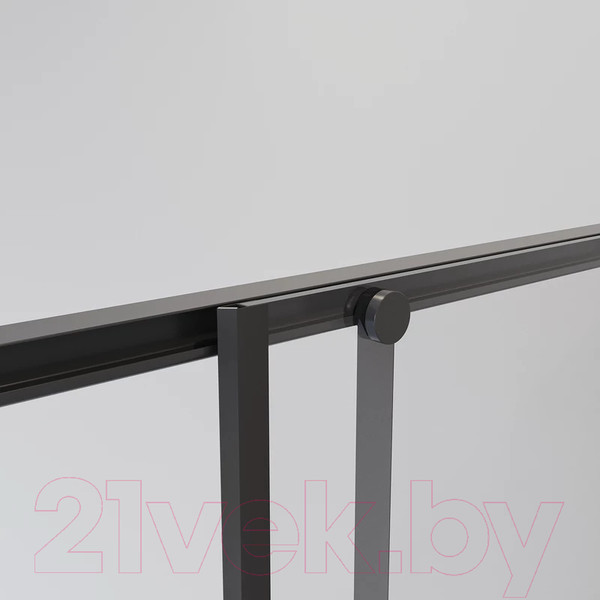 Изображение товара Душевой уголок Niagara NG-6822-34BLACK 80x80x195 (черный матовый/прозрачное стекло)