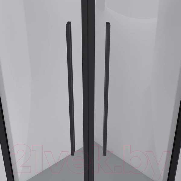 Изображение товара Душевой уголок Niagara NG-6826-34BLACK 90x90x195 (черный матовый/прозрачное стекло)