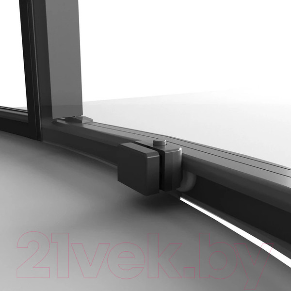 Изображение товара Душевой уголок Niagara NG-6827-34BLACK 100x100x195 (черный матовый/прозрачное стекло)