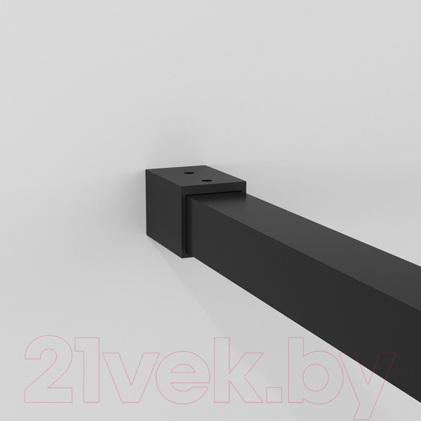 Изображение товара Душевая стенка Niagara NG-688-10BLACK 100x195 (черный матовый/прозрачное стекло)