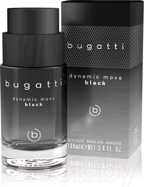 Изображение товара Туалетная вода Bugatti Dynamic Move Black (100мл)