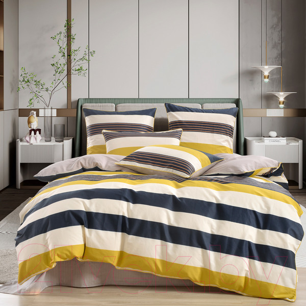 Изображение товара Комплект постельного белья Sofi de Marko Батист Евро 4н / Евро-4830