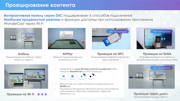 Изображение товара Интерактивная панель Hikvision DS-D5C75RB/B