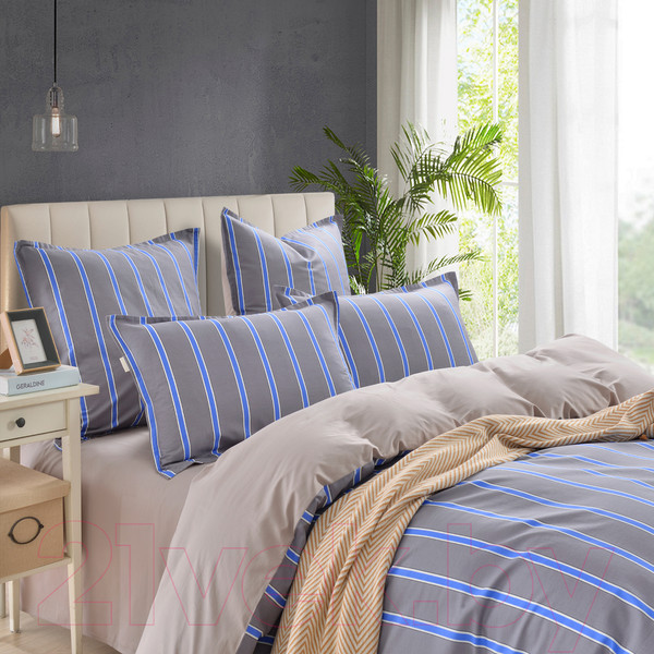 Изображение товара Комплект постельного белья Sofi de Marko Вивьен 1.6 / 1.6-5654 (графит)