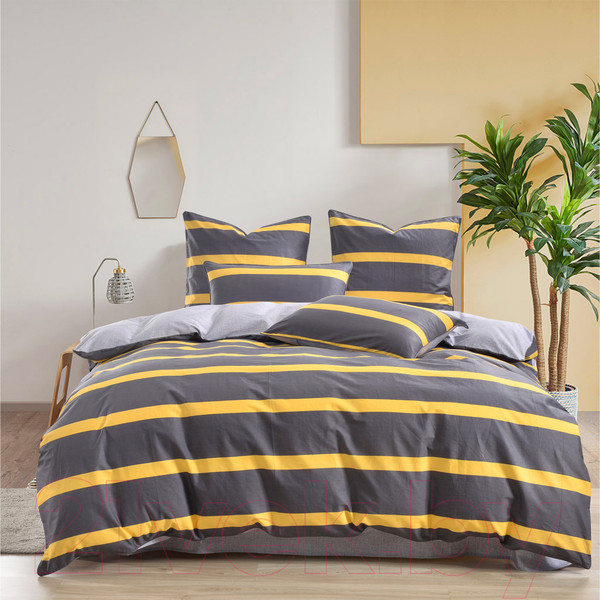 Изображение товара Комплект постельного белья Sofi de Marko Гарольд Тара 1.6 / 1.6-5681 (желтый)