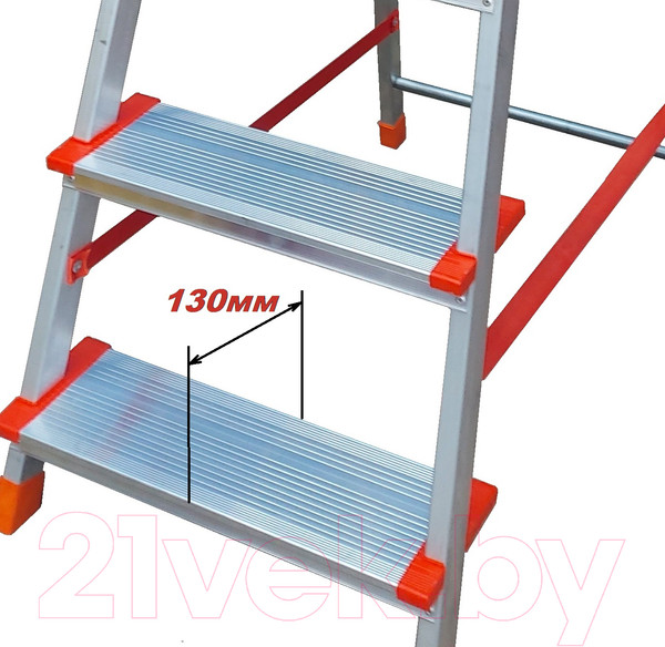 Изображение товара Лестница-стремянка Tarko 114103