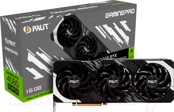 Изображение товара Видеокарта Palit RTX4080 Super GaminPro 16GB (NED408S019T2-1032A)