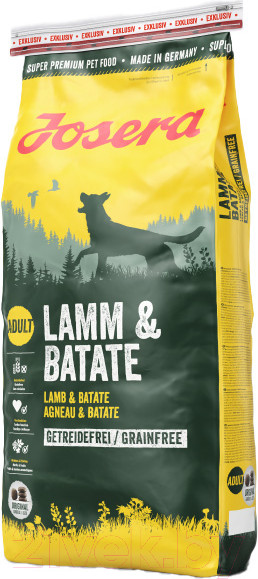 Изображение товара Сухой корм для собак Josera Lamb & Batate / 1221 (12.5кг)