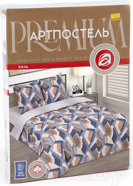 Изображение товара Комплект постельного белья АртПостель Деним Евро 514