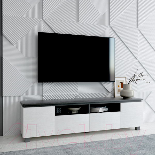 Изображение товара Тумба Аквилон ТВ 1 (дуб эльза/камень темный)