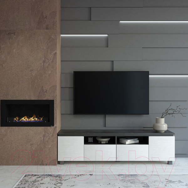 Изображение товара Тумба Аквилон ТВ 1 (дуб эльза/камень темный)