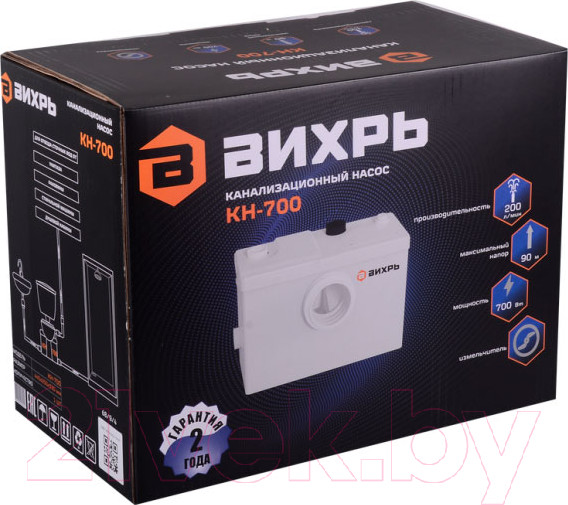 Изображение товара Канализационная установка Вихрь КН-700 (68/9/4)