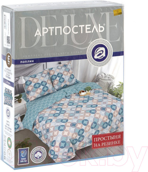 Изображение товара Комплект постельного белья АртПостель Куба 1.5сп 900