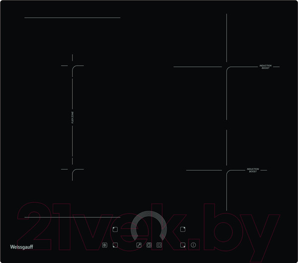 Изображение товара Индукционная варочная панель Weissgauff HI 643 BFZC
