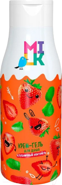 Изображение товара Гель для душа Milk Клубничный коктейль (500мл)
