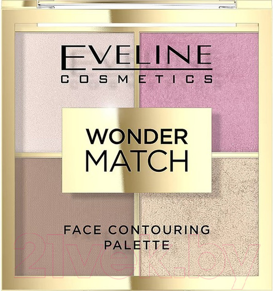 Изображение товара Палетка для скульптурирования Eveline Cosmetics Wonder Match тон 01 (10.8г)