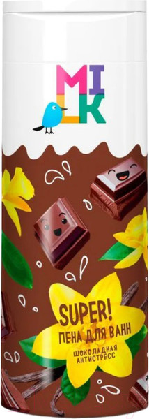 Изображение товара Пена для ванны Milk Шоколадная Антистресс (400мл)