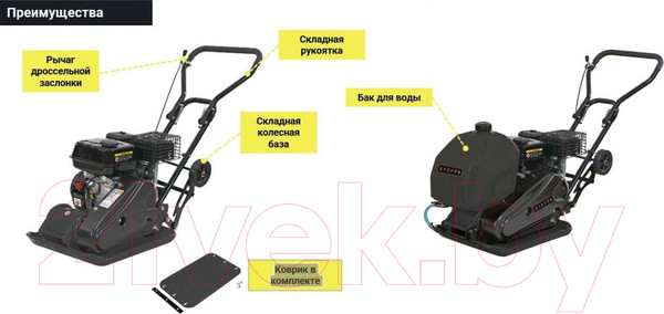 Изображение товара Виброплита Zitrek z3k92w (091-0204-2)