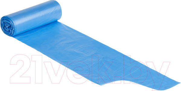 Изображение товара Пакеты для мусора Laima Ultra 60л / 607690 (20шт, синий)