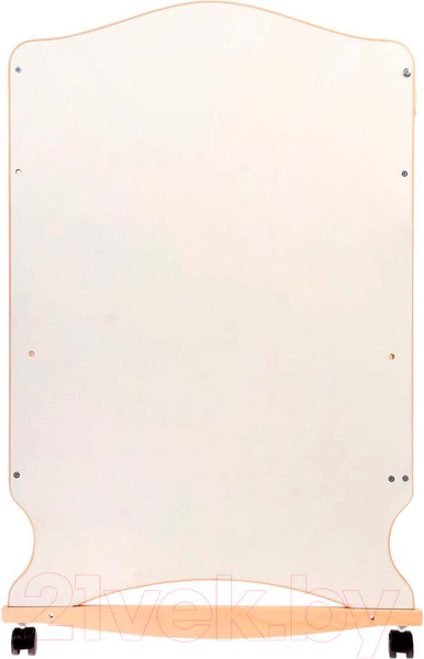 Изображение товара Детская кроватка VDK Морозко колесо-качалка (белый/береза)