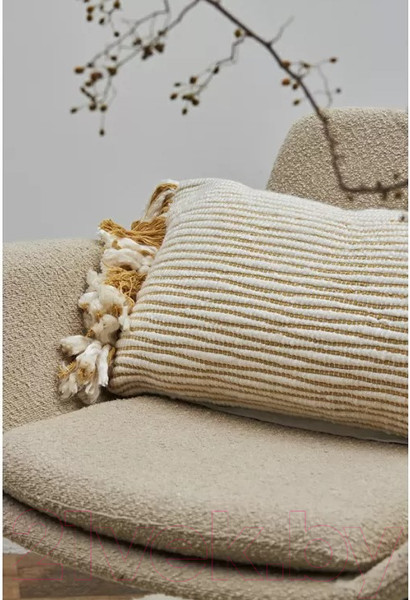 Изображение товара Наволочка декоративная Tkano Ethnic. Clouds TK23-CC0002 (горчичный)