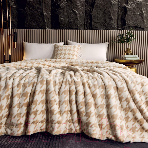 Изображение товара Покрывало Sofi de Marko Эрнесто 160х220 / Пл-Эр-160х220-свб (светло-бежевый)