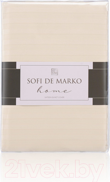 Изображение товара Пододеяльник Sofi de Marko Морган 160х220 / Под-Мг-беж-160х220 (бежеый)