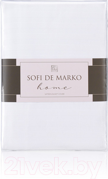 Изображение товара Пододеяльник Sofi de Marko Морган 200х220 / Под-Мг-бел-200х220 (белый)