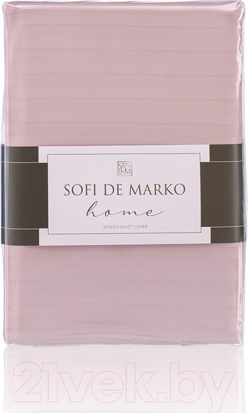 Изображение товара Пододеяльник Sofi de Marko Морган 200х220 / Под-Мг-пр-200х220 (пепельно-розовый )