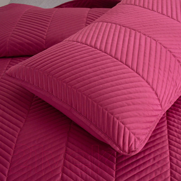 Изображение товара Набор текстиля для спальни Sofi de Marko Адонис 230х250 / Пок-АС-бр-230х250 (бордо)