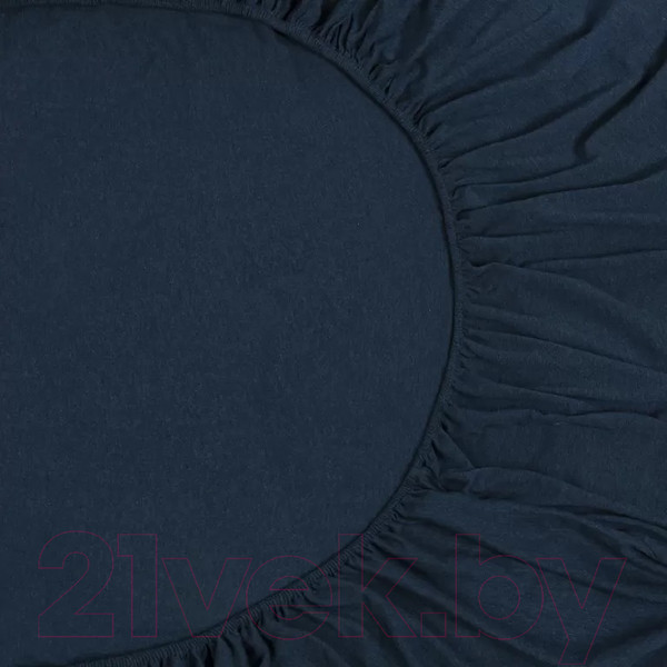 Изображение товара Простыня Tkano Essential TK23-FS0008 (темно-синий)