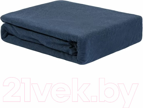 Изображение товара Простыня Tkano Essential TK23-FS0007 (темно-синий)