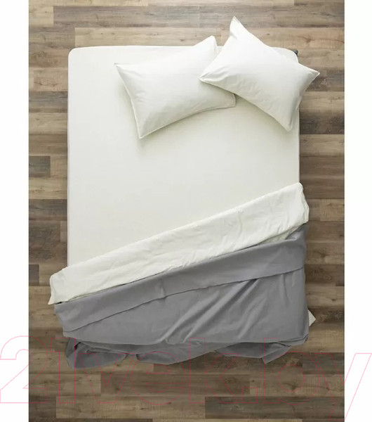 Изображение товара Простыня Tkano Essential TK23-FS0010 (серо-бежевый)