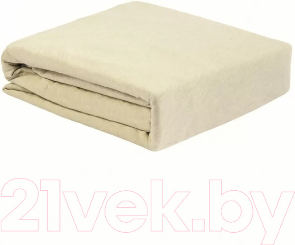 Изображение товара Простыня Tkano Essential TK23-FS0009 (серо-бежевый)