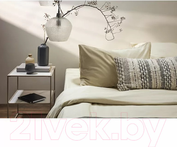 Изображение товара Простыня Tkano Essential TK23-FS0005 (серо-бежевый)