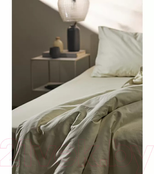 Изображение товара Простыня Tkano Essential TK23-FS0005 (серо-бежевый)