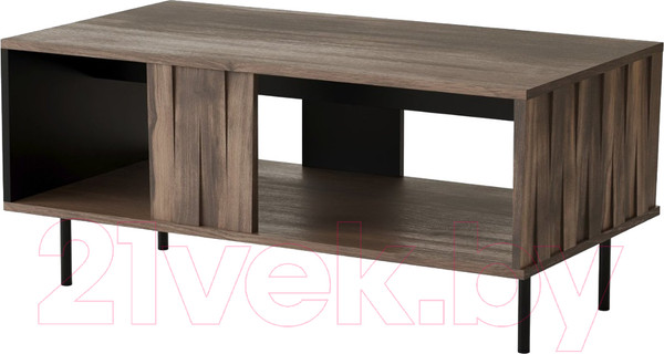 Изображение товара Журнальный столик Halmar Swing Law-1 / V-PL-SWING-LAW-1 (орех/черный)