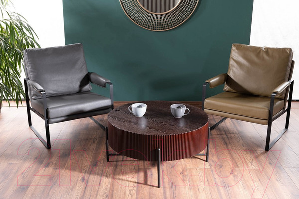 Изображение товара Журнальный столик Signal Tuca (темный орех/черный 80)