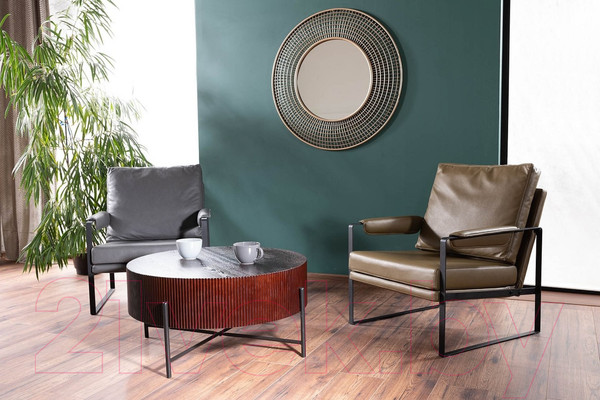 Изображение товара Журнальный столик Signal Tuca (темный орех/черный 80)