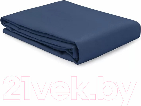 Изображение товара Простыня Tkano Essential TK24-FS0011 (темно-синий)