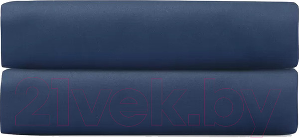 Изображение товара Простыня Tkano Essential TK24-FS0002 (темно-синий)