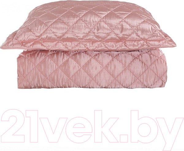 Изображение товара Набор текстиля для спальни Sofi de Marko Паола 240х260 / Пок-П02п-240х260 (пепельно-розовый)