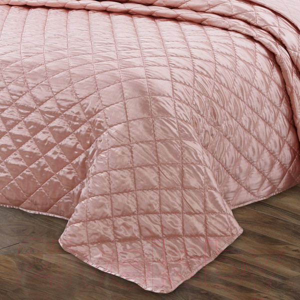 Изображение товара Набор текстиля для спальни Sofi de Marko Паола 240х260 / Пок-П02п-240х260 (пепельно-розовый)