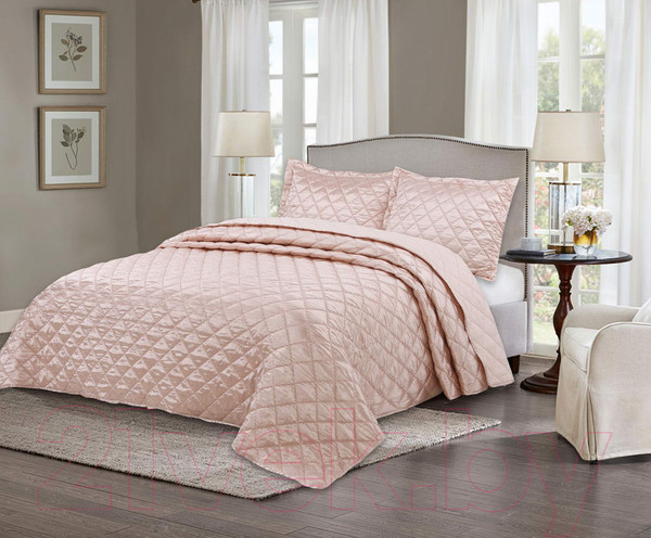 Изображение товара Набор текстиля для спальни Sofi de Marko Паола 240х260 / Пок-П01ш-240х260 (шампань)